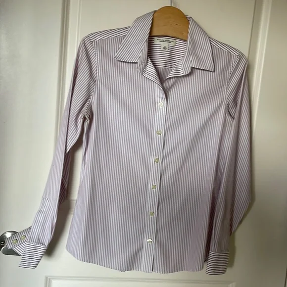 fitted non iron dress shirt Comfort Stretch Non-Iron Solid Dress Shirt main image 0